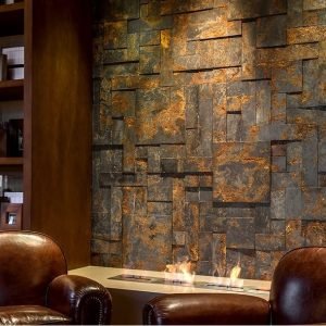 MOSAICO ALEGRO - AÇO CORTEN